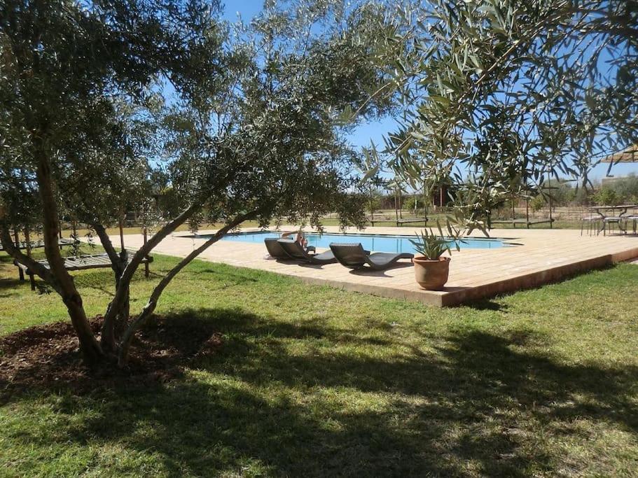 Villa Agora, Villa A La Campagne Proche Marrakech Sidi Abdallah Ghiat Exterior foto