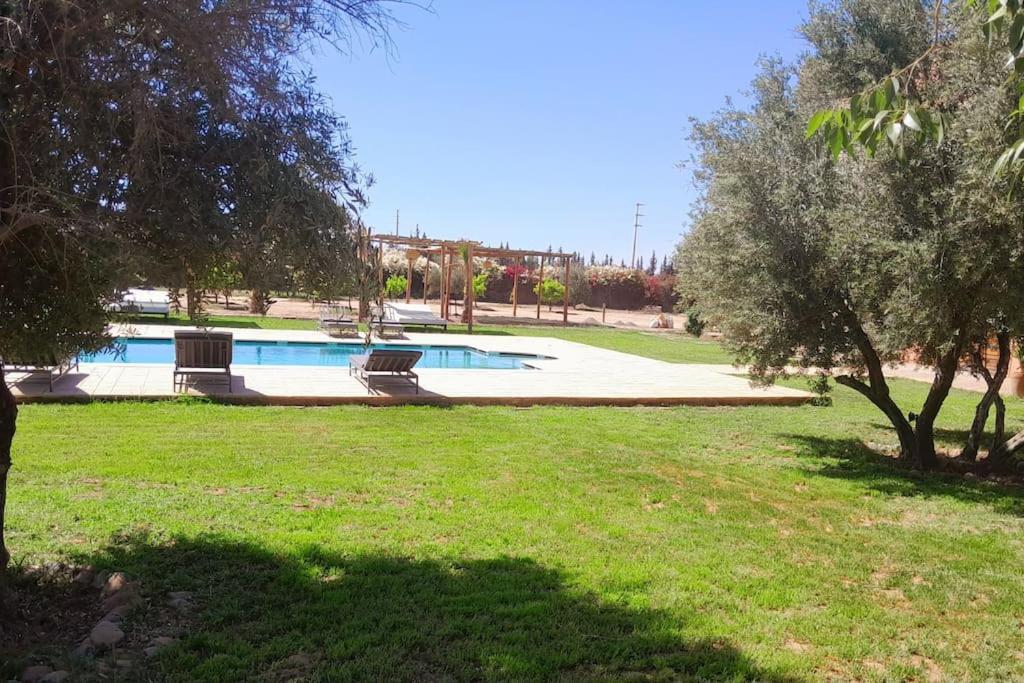Villa Agora, Villa A La Campagne Proche Marrakech Sidi Abdallah Ghiat Exterior foto