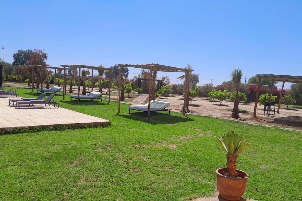 Villa Agora, Villa A La Campagne Proche Marrakech Sidi Abdallah Ghiat Exterior foto
