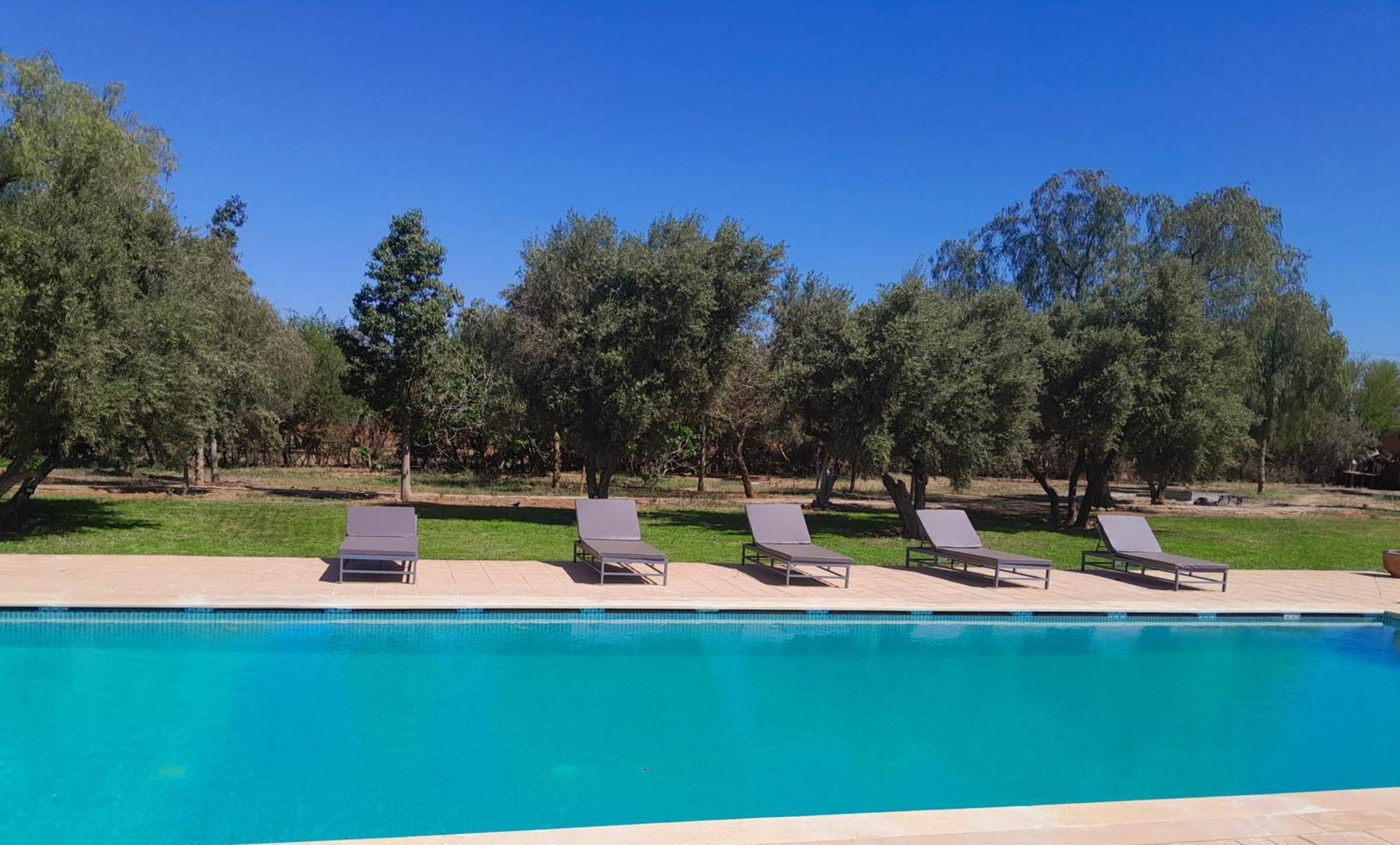 Villa Agora, Villa A La Campagne Proche Marrakech Sidi Abdallah Ghiat Exterior foto