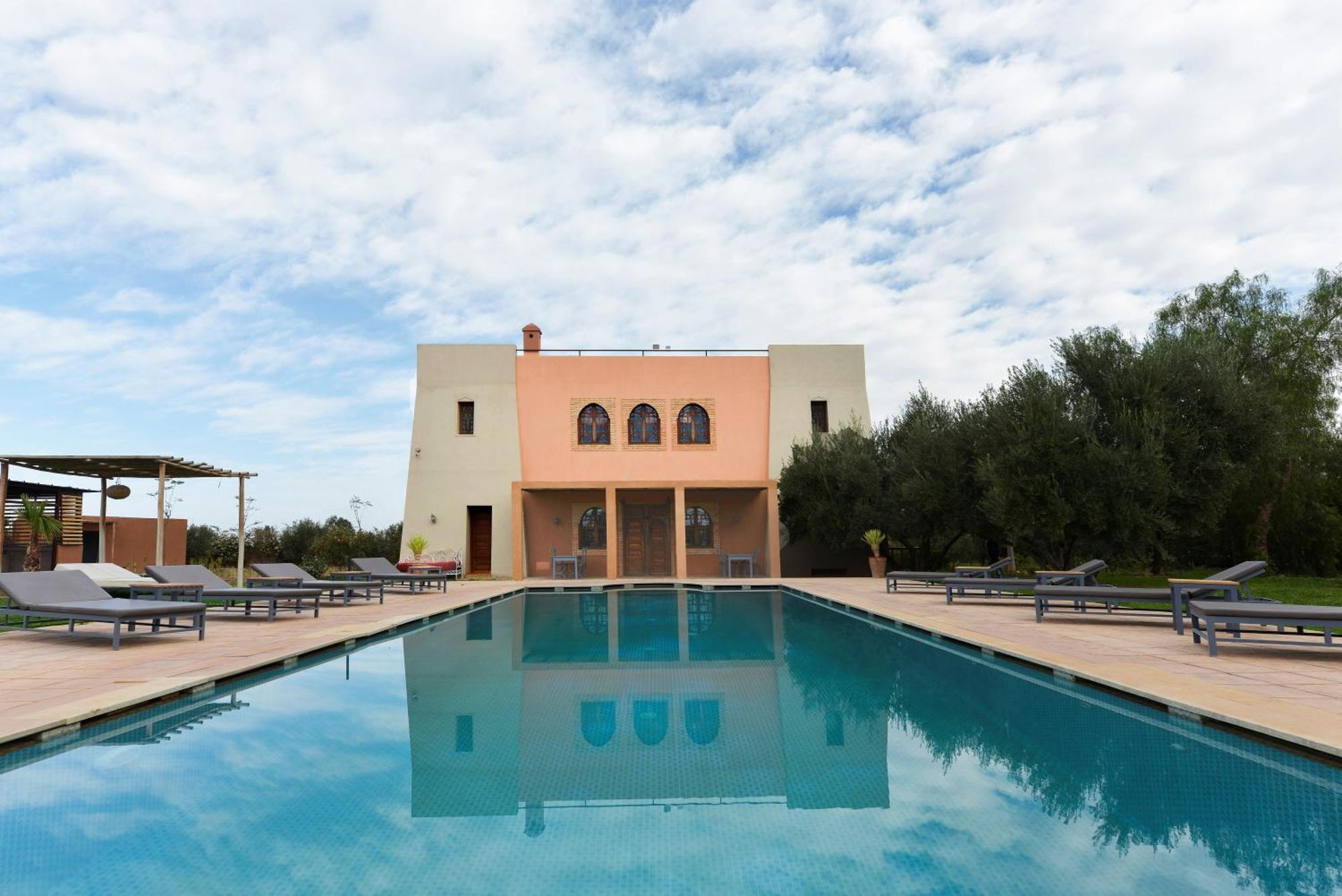 Villa Agora, Villa A La Campagne Proche Marrakech Sidi Abdallah Ghiat Exterior foto